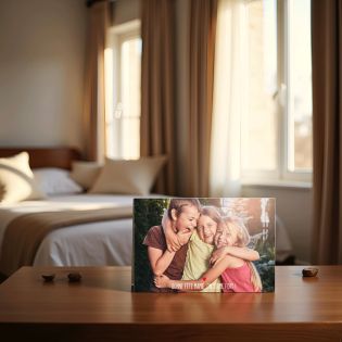 Aluminum Photo Plaque · Grandma Photo Decoration Gift | 20 x 30 cm