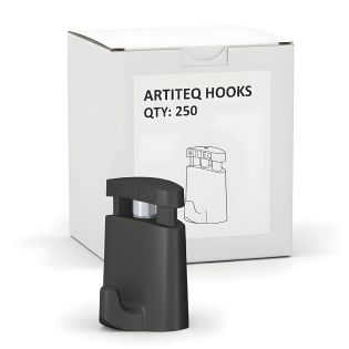Boite de 250 crochets Micro Grip autobloquant pour câble Ø 2 mm