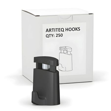 Boite de 250 crochets Micro Grip autobloquant pour câble Ø 2 mm