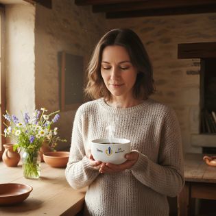 Bol petit déjeuner personnalisable Région : Le Nord dans le coeur
