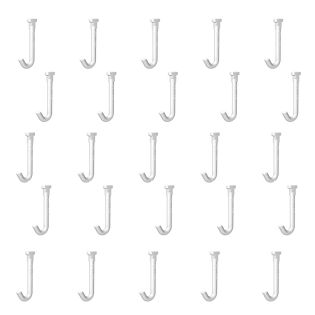 Boite de 25 crochets coulissants Twister Hook pour câble à boucle : charge 1 kg - Artiteq
