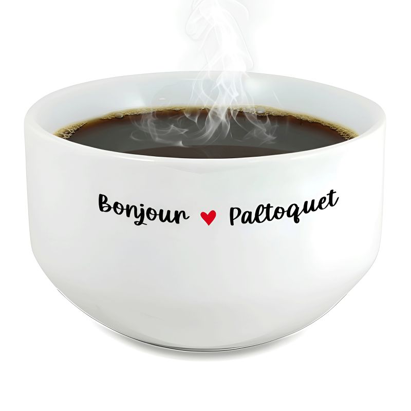 Bol petit déjeuner personnalisé céramique blanche - message humoristique ou tendre - 600 ml, micro-ondes et lave-vaisselle compa Bol petit déjeuner personnalisé céramique blanche - message humoristique ou tendre - 600 ml, micro-ondes et lave-vaisselle compa