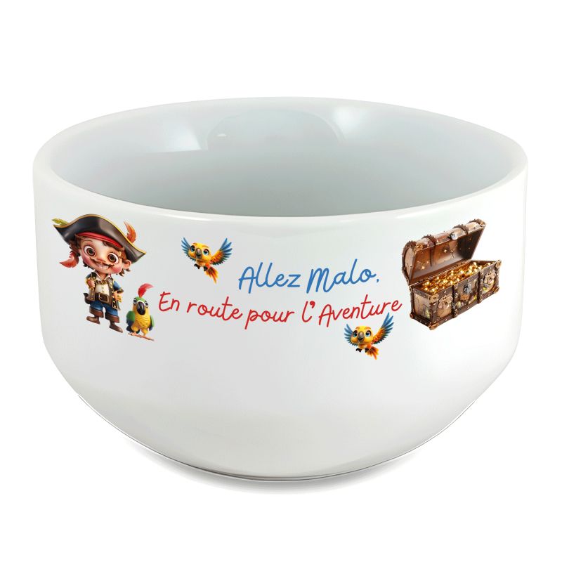 copy ofBol petit-déjeuner enfant personnalisé prénom Astronaut - Bol céramique blanche - Décor espace ludique - 600 ml, 8x13 c copy ofBol petit-déjeuner enfant personnalisé prénom Astronaut - Bol céramique blanche - Décor espace ludique - 600 ml, 8x13 c