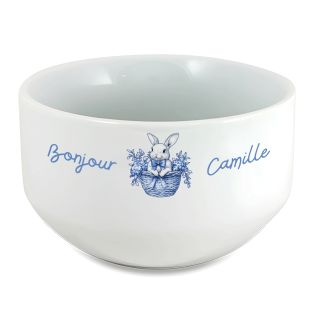 copy ofcopy ofcopy ofcopy ofcopy ofBol petit déjeuner personnalisé céramique blanche - message humoristique ou tendre 