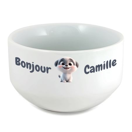 copy ofcopy ofcopy ofcopy ofcopy ofcopy ofcopy ofBol petit déjeuner personnalisé céramique blanche - message humor