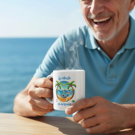 copy ofMug Retraite 2025 - Retraite d'une Reine - 33 cl, céramique - Imprimé en France