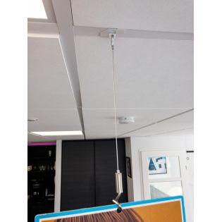 Boite de 10 crochets métal pour faux plafond - Artiteq