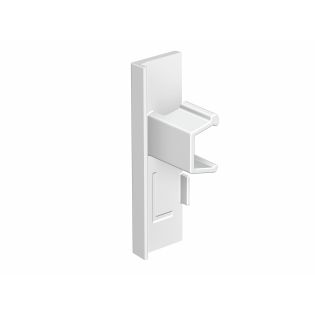 embout Info rail blanc