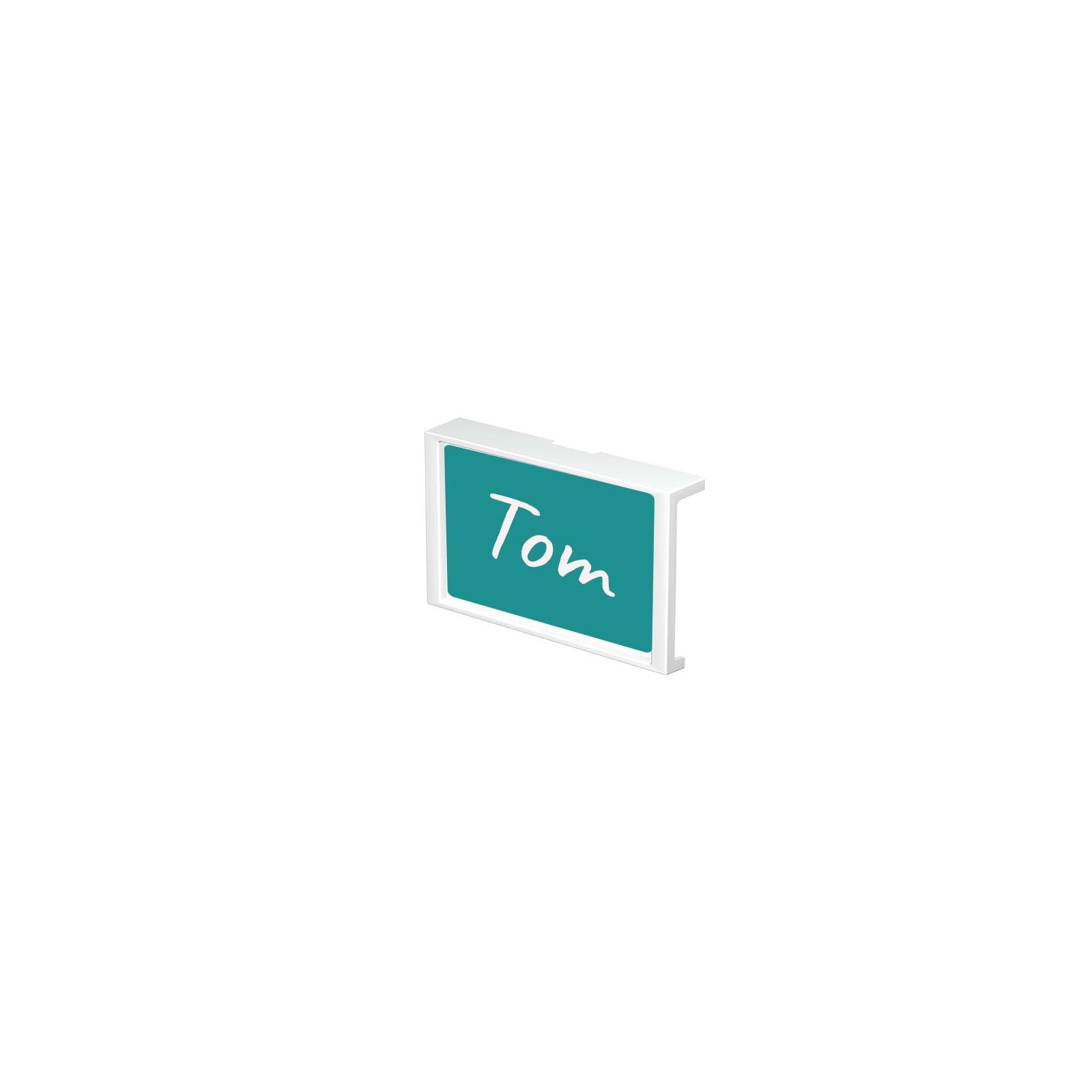 Pack 10 Clips blanc pour Info Rail
