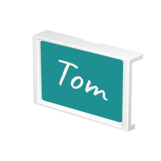Pack 10 Clips blanc pour Info Rail