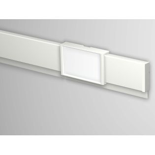 Pack 10 Clips blanc pour Info Rail