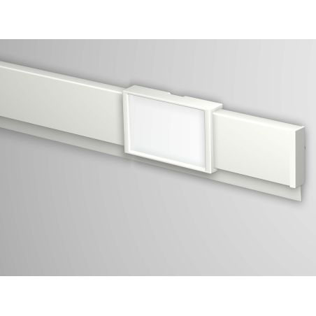 Pack 10 Clips blanc pour Info Rail
