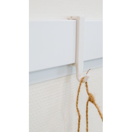 Boite de 10 crochets blanc pour Info rail