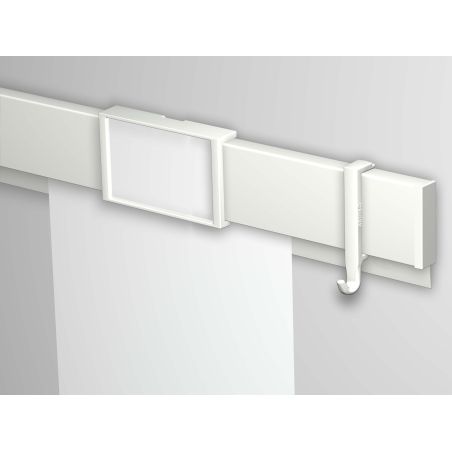 Boite de 10 crochets blanc pour Info rail