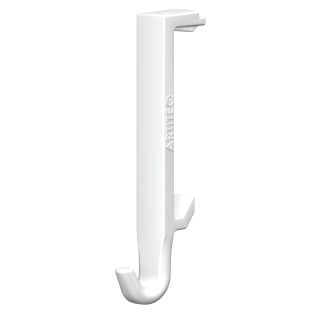 Boite de 10 crochets blanc pour Info rail