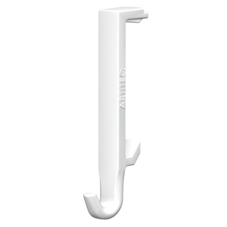 Boite de 10 crochets blanc pour Info rail