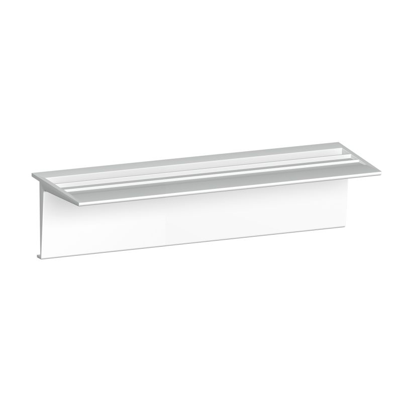 Support Clip blanc Artiteq – Lot de 4 tablettes pour Info Rail