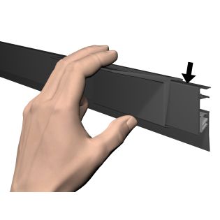 copy ofSupport Clip blanc Artiteq – Lot de 4 tablettes pour Info Rail