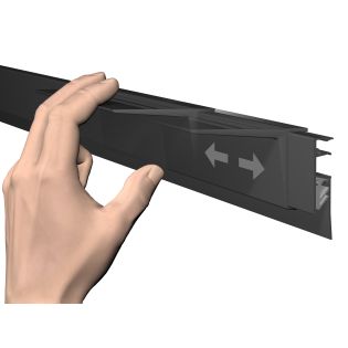 copy ofSupport Clip blanc Artiteq – Lot de 4 tablettes pour Info Rail