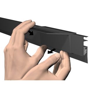 copy ofSupport Clip blanc Artiteq – Lot de 4 tablettes pour Info Rail