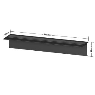copy ofSupport Clip blanc Artiteq – Lot de 4 tablettes pour Info Rail