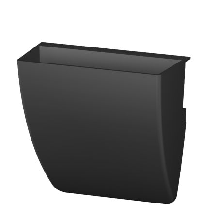 Storage Clip noir Artiteq – Lot de 3 bacs de rangement pour Info Rail