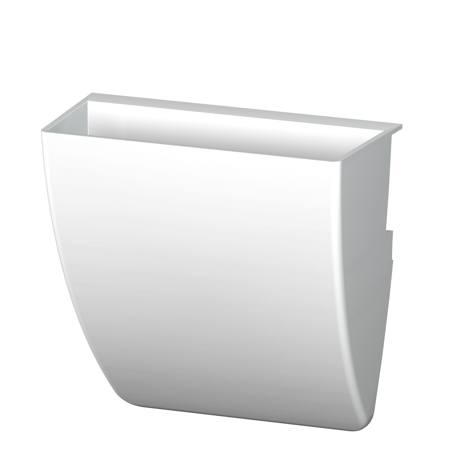 Storage Clip blanc Artiteq – Lot de 3 bacs de rangement pour Info Rail