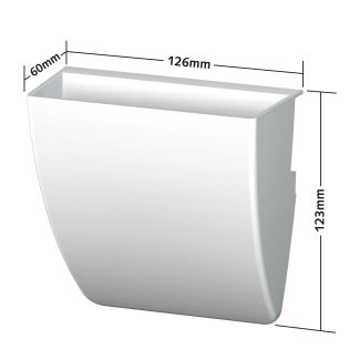 Storage Clip blanc Artiteq – Lot de 3 bacs de rangement pour Info Rail
