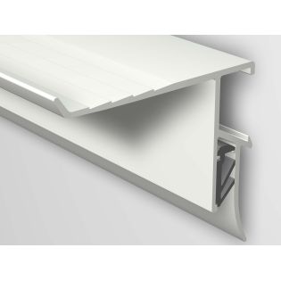 Info Rail + blanc Artiteq 200 cm – Rail d’affichage avec tablette intégrée