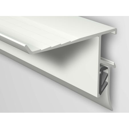 Info Rail + blanc Artiteq 200 cm – Rail d’affichage avec tablette intégrée
