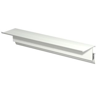 Info Rail + blanc Artiteq 200 cm – Rail d’affichage avec tablette intégrée