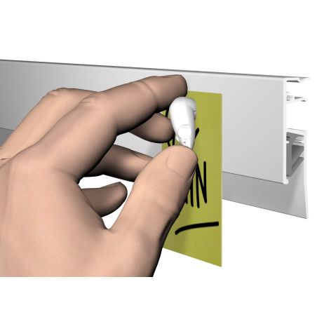 Info Rail magnétique blanc Artiteq – 100 ou 200 cm
