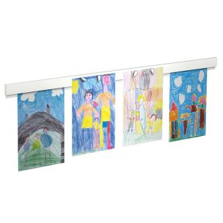 Info Rail magnétique blanc Artiteq – 100 ou 200 cm