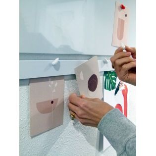 Info Rail magnétique blanc Artiteq – 100 ou 200 cm