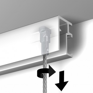 Rail Newly R10 - 200 cm (max 20kg/m)