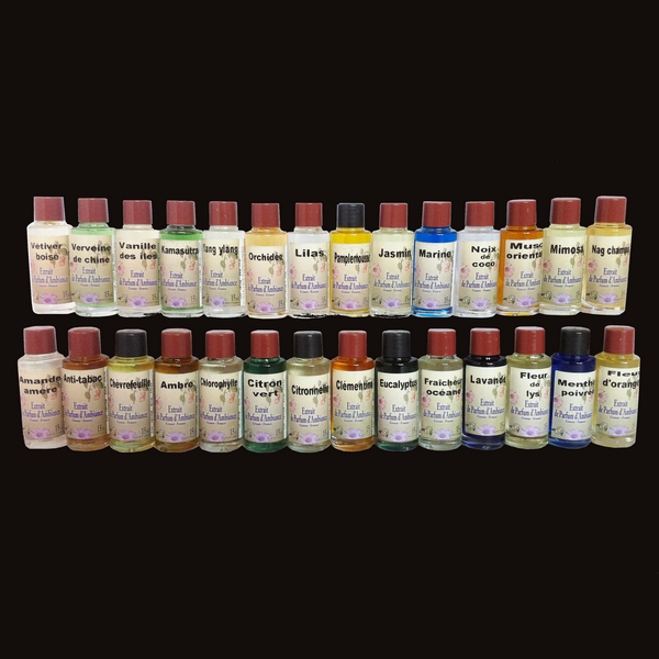 parfum de grasse pour bougie