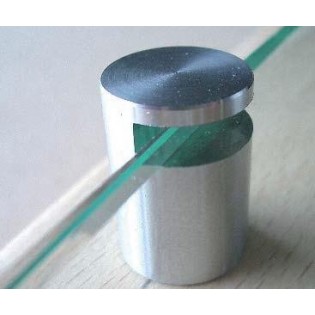 Fixation murale fendue INOX 15mm