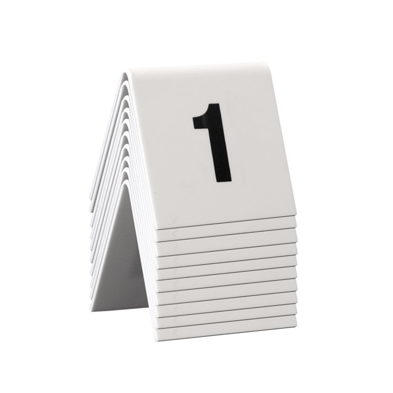 Numéros de table Numéros de table