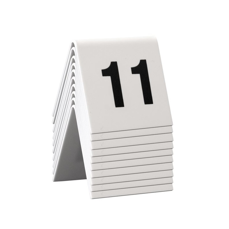 Numéros de table Numéros de table