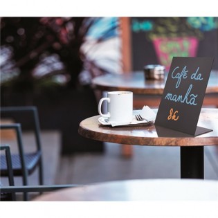 Ardoise de table en L