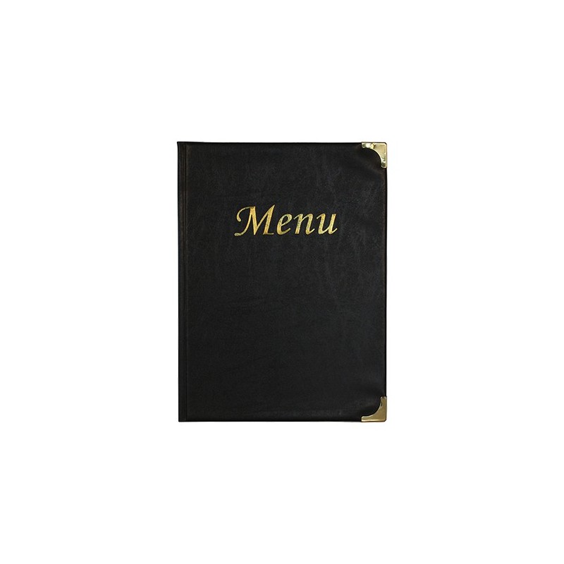 Protège-menus A5 Basic noir