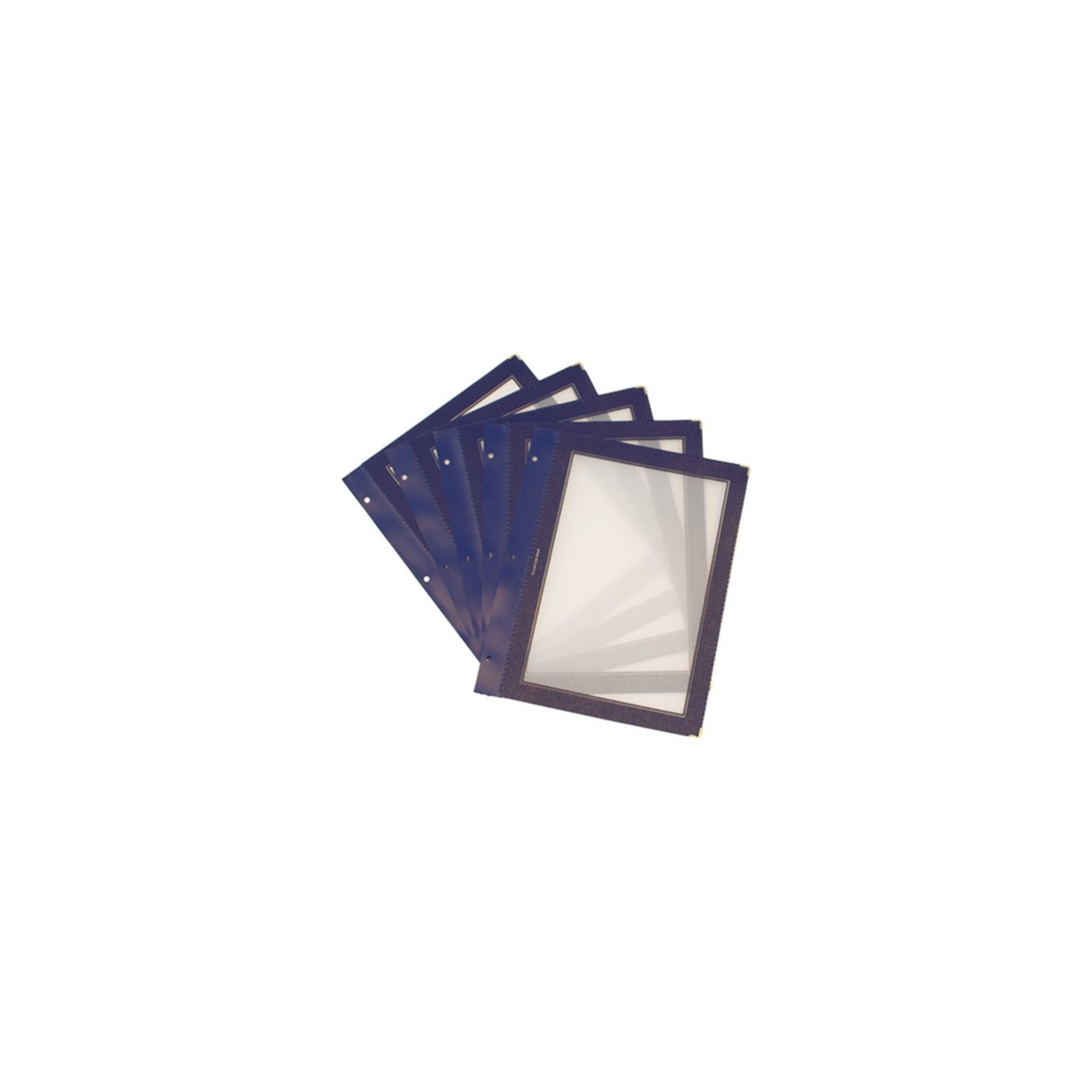Inserts protège-menus A5