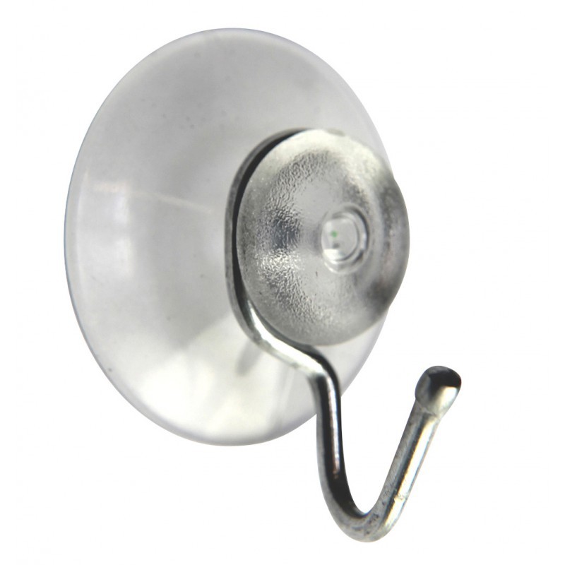 Suction cup with hook