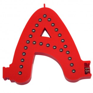 Letter A Smart LED