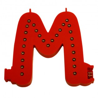 Letter M Smart LED
