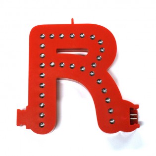 Letter R Smart LED