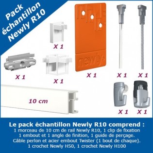 Pack échantillon cimaise Newly R10