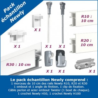 Echantillon Cimaise Newly R10 - R20 - R30 