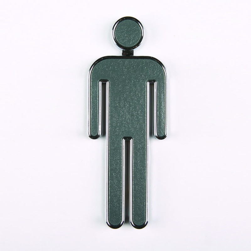 Pictogramme 3D toilette Homme