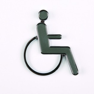Pictogramme 3D toilette Handicapé